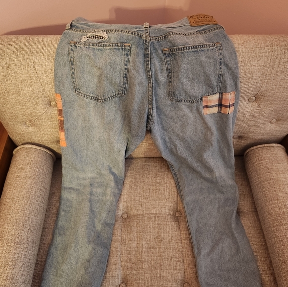 NWOT Polo Patchwork Jean - Picture 6 of 7